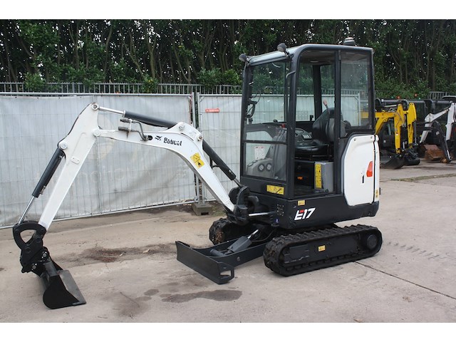 Minigraver bobcat e17 diesel 2019 - afbeelding 1 van  1