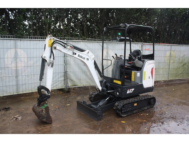 Minigraver bobcat e17 diesel 2021 - afbeelding 1 van  1
