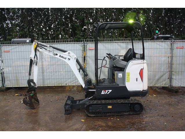 Minigraver bobcat e17 diesel 2021 - afbeelding 1 van  1