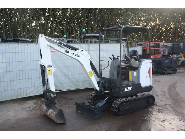 Minigraver bobcat e19 diesel 2016 - afbeelding 1 van  1