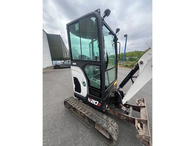 Minigraver bobcat e20z diesel 2t 2020 - afbeelding 3 van  7