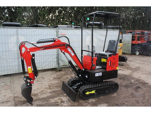 Minigraver captok ck13 diesel 13pk 2025 nieuw - afbeelding 1 van  1