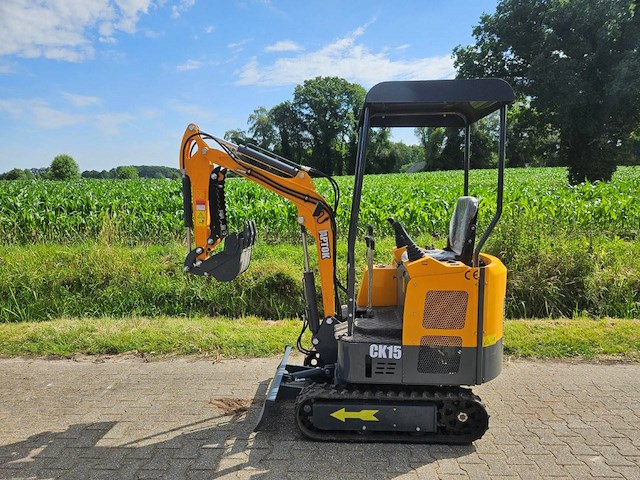 Minigraver captok ck15 benzine 2026 nieuw - afbeelding 1 van  1