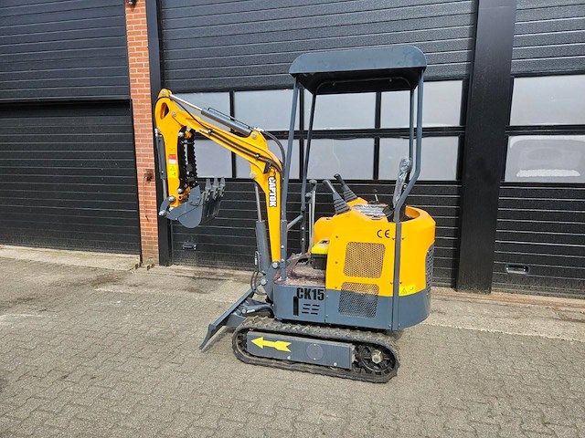 Minigraver captok ck15 benzine 2026 nieuw - afbeelding 1 van  1