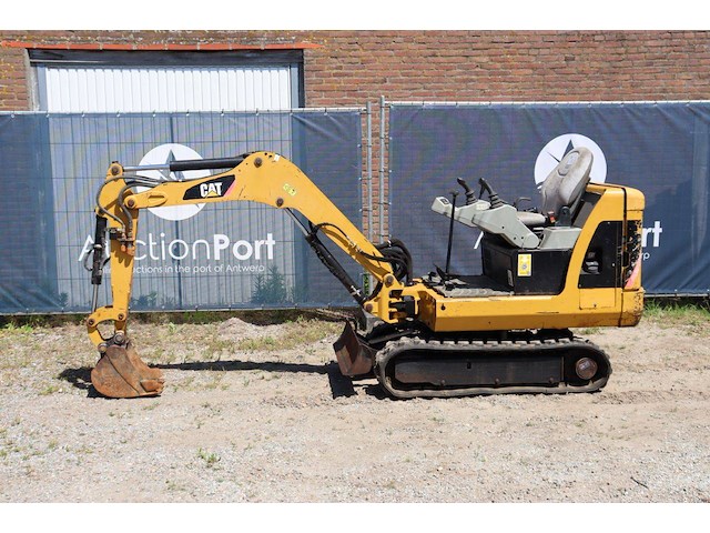Minigraver caterpillar 301.6c diesel - afbeelding 1 van  1