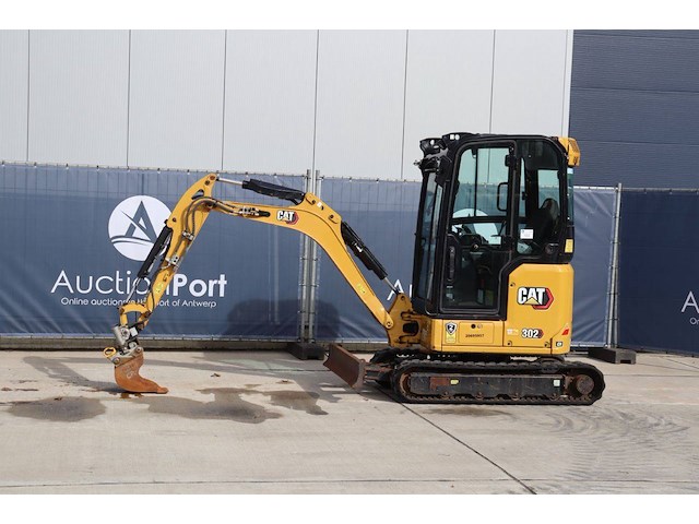 Minigraver caterpillar 302cr diesel 16kw - afbeelding 1 van  1