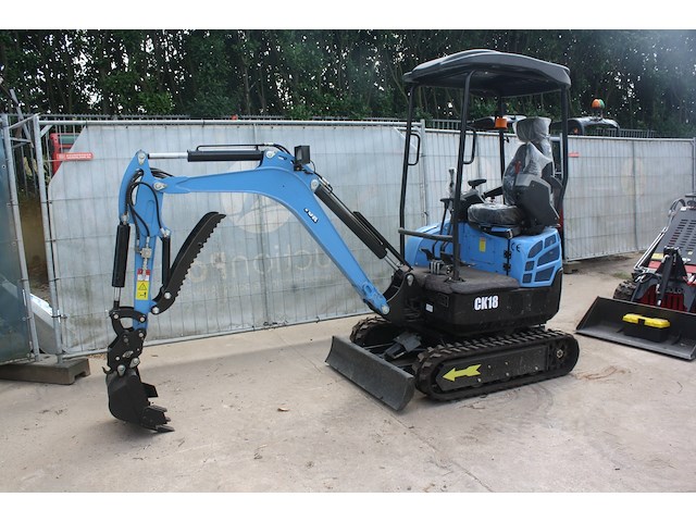 Minigraver crawler ck18 diesel 14kw 2026 demo - afbeelding 1 van  1