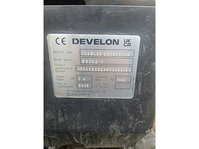 Minigraver develon - afbeelding 2 van  13