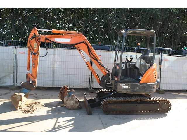 Minigraver doosan dx 35z diesel 2017 - afbeelding 1 van  1