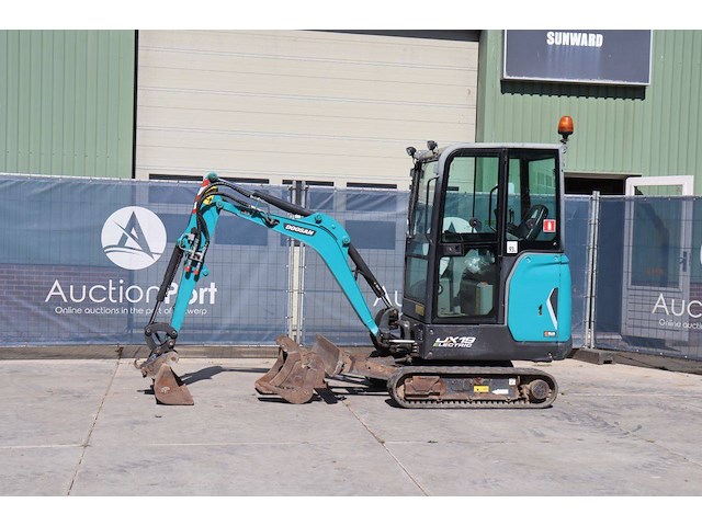 Minigraver doosan dx19 elektrisch 2021 - afbeelding 1 van  1