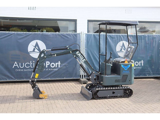 Minigraver eagle machinery eb14 diesel 2026 nieuw - afbeelding 1 van  1