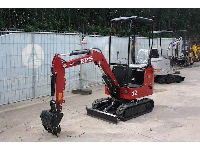 Minigraver eps nuoman nm-e12 diesel 2026 nieuw demo - afbeelding 1 van  1