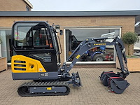 Minigraver euotrac he18 diesel (kubota motor) nieuw - afbeelding 1 van  1