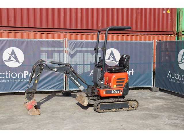 Minigraver eurocomach 10zt diesel 7.6kw 2021 - afbeelding 1 van  1