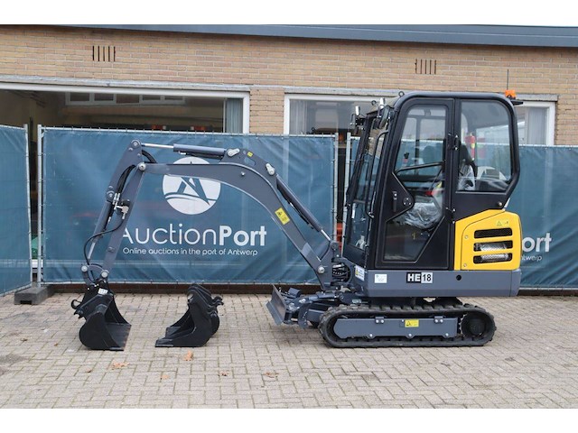 Minigraver eurotrac he18 diesel 2020 nieuw - afbeelding 1 van  1