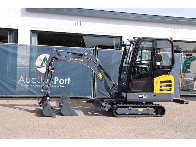 Minigraver eurotrac sq18a/he18cp diesel 14kw 2025 nieuw - afbeelding 1 van  1