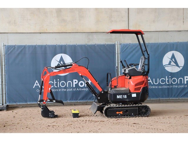 Minigraver ff industrial me18 diesel 16.3pk 2024 nieuw - afbeelding 1 van  1