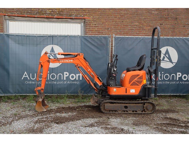 Minigraver hitachi zaxis hydraulic excavator zx10u-2 ysr diesel 2017 - afbeelding 1 van  1