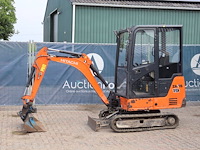 Minigraver hitachi zaxis zx19-5a diesel 10.6kw 2017 - afbeelding 1 van  1