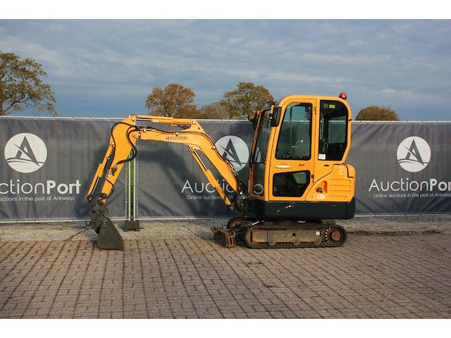 Minigraver hyundai robex 18-9 diesel 13.6kw 2019 - afbeelding 1 van  1
