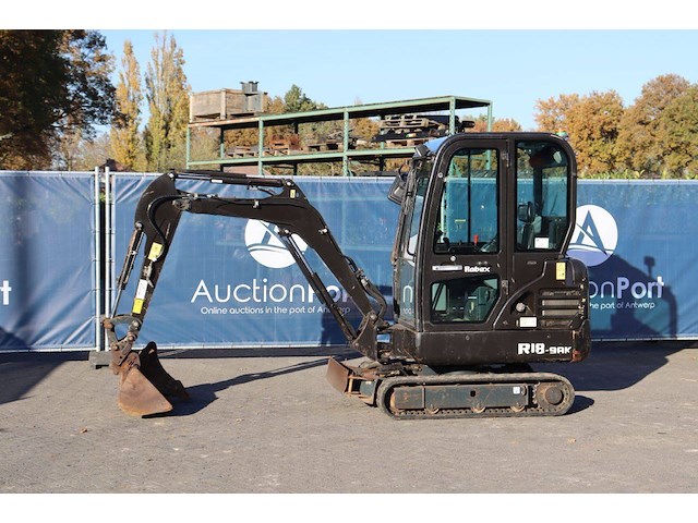 Minigraver hyundai robex r18-9ak diesel 2022 - afbeelding 1 van  1