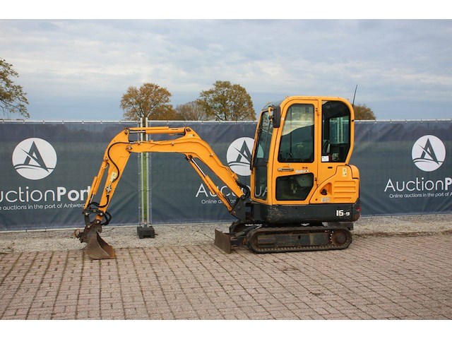 Minigraver hyundai robex16-9 diesel 12kw 2012 - afbeelding 1 van  1