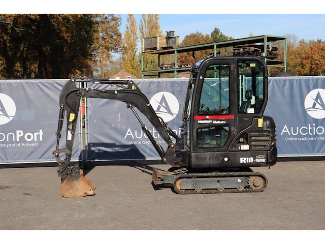Minigraver hyundai robex18-9ak diesel - afbeelding 1 van  1