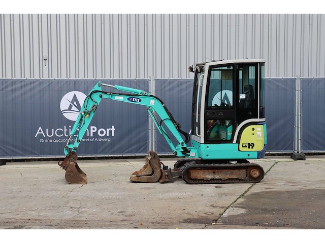 Minigraver ihi 19uxt diesel 10.5kw 2011 - afbeelding 1 van  1