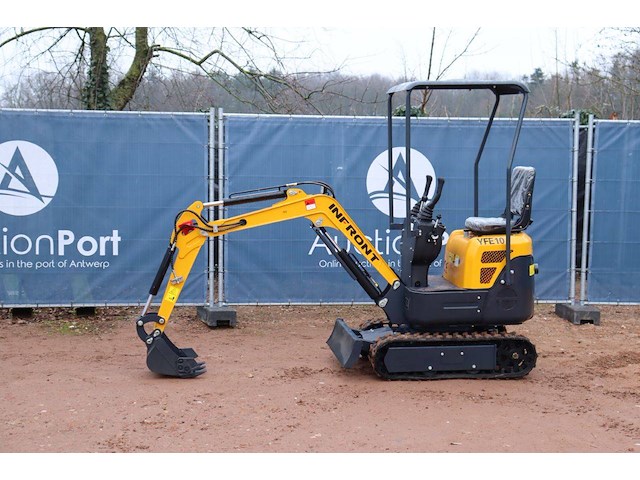 Minigraver infront yfe10 diesel 7kw 2025 nieuw - afbeelding 1 van  1