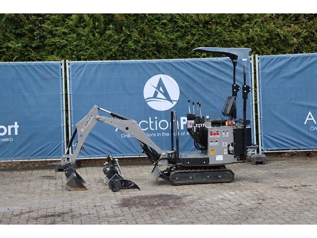 Minigraver jansen mb-1500 elektrisch + benzine demo - afbeelding 1 van  1