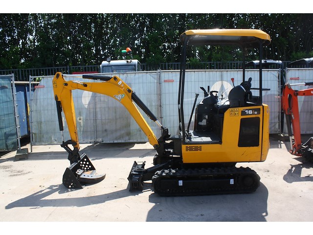 Minigraver jcb 16c-1 diesel 2022 - afbeelding 1 van  1