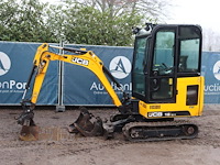 Minigraver jcb 16c-1 t3 diesel 12.2kw 2021 - afbeelding 1 van  1