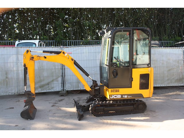Minigraver jcb 16c-1 t3 diesel 12kw 2021 - afbeelding 1 van  1