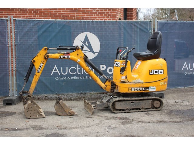 Minigraver jcb 8008 cts diesel 2011 - afbeelding 1 van  1