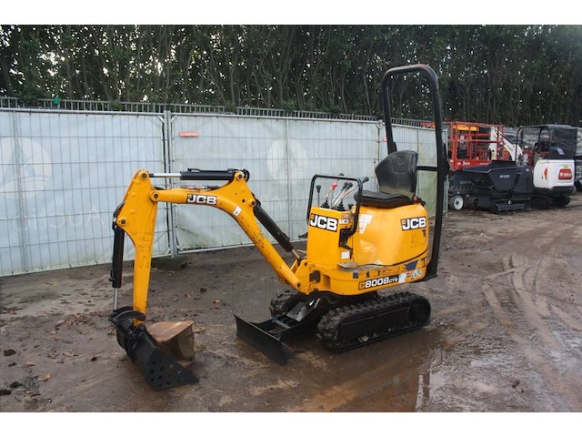 Minigraver jcb 8008 cts diesel 2018 - afbeelding 1 van  1