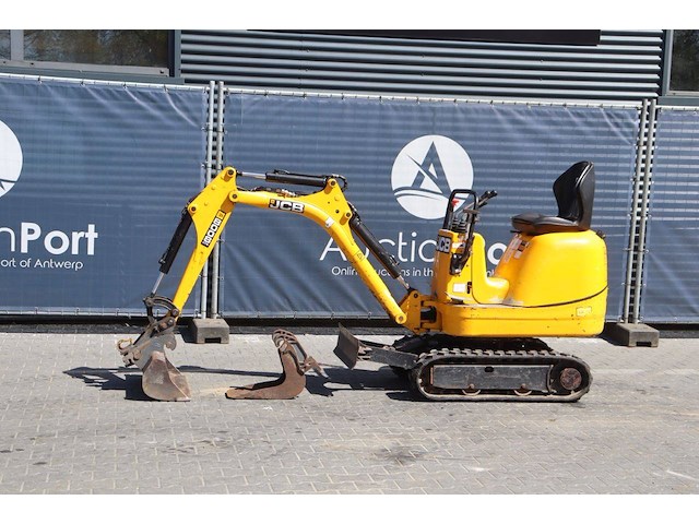Minigraver jcb 8008 cts diesel 9kw 2011 - afbeelding 1 van  1