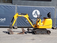Minigraver jcb 8008 cts diesel 9kw 2011 - afbeelding 1 van  1