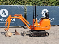 Minigraver jcb 8008 diesel 9kw 2011 - afbeelding 1 van  1
