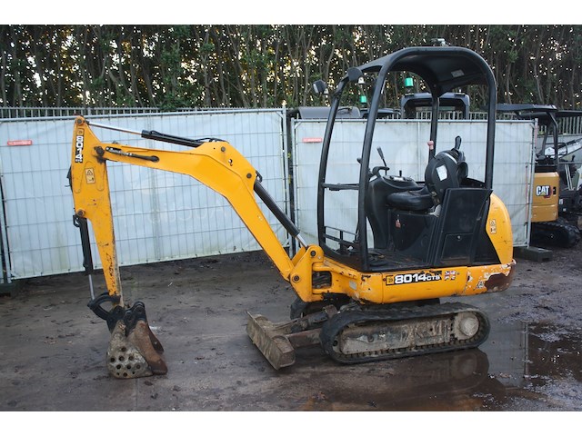 Minigraver jcb 8014 cts diesel 2015 - afbeelding 1 van  1
