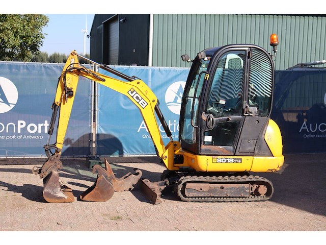 Minigraver jcb 8018 cts diesel 2014 - afbeelding 1 van  1