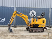 Minigraver jcb diesel 12.7kw 2003 - afbeelding 1 van  1