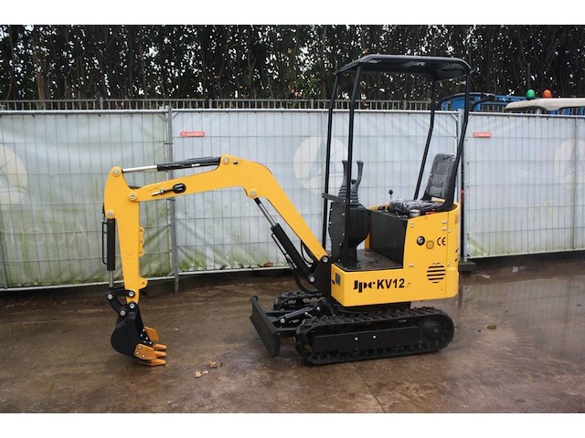 Minigraver jpc kv12 diesel 12pk 2024 demo - afbeelding 1 van  1