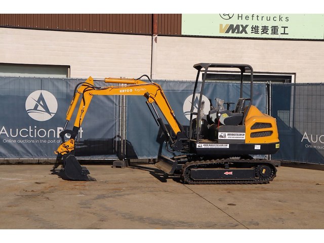 Minigraver katco k25-pro+ diesel 18.8kw - afbeelding 1 van  1