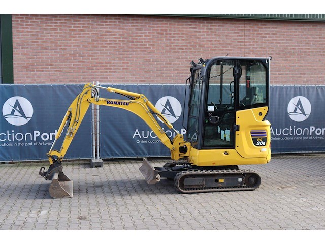Minigraver komatsu pc20r diesel 2022 - afbeelding 1 van  1