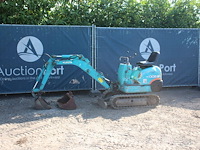 Minigraver kubota k-008 diesel 2000 - afbeelding 1 van  1