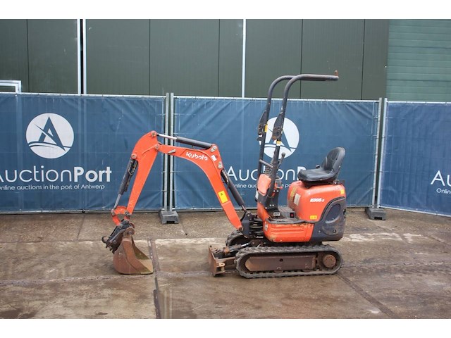Minigraver kubota k008-3 diesel 2015 - afbeelding 1 van  1