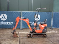 Minigraver kubota k008-3 diesel 2015 - afbeelding 1 van  1