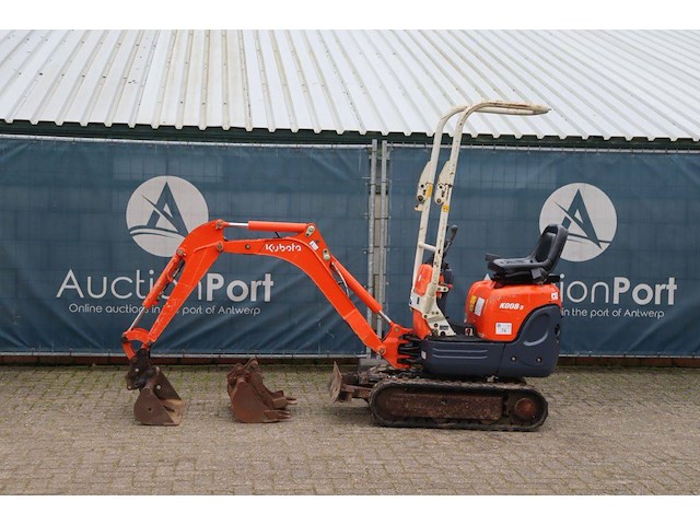 Minigraver kubota k008-3 diesel 7.4kw 2010 - afbeelding 1 van  1