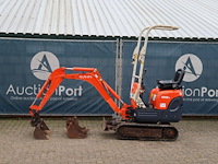 Minigraver kubota k008-3 diesel 7.4kw 2010 - afbeelding 1 van  1