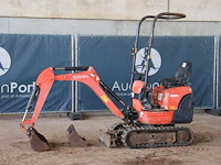Minigraver kubota k008-3 diesel 7.4kw 2015
